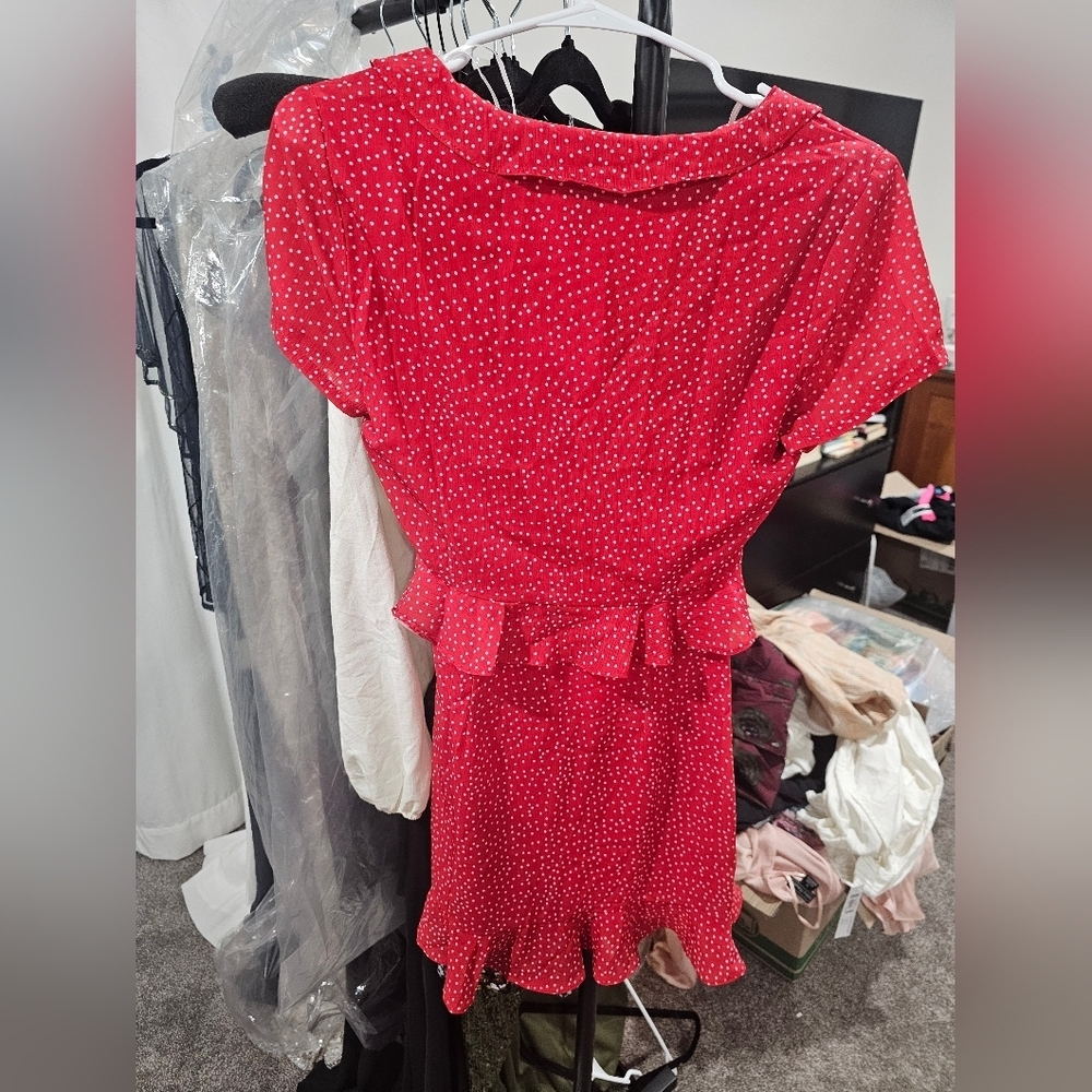 superdown Red Mini Dress - Picture 4 of 4